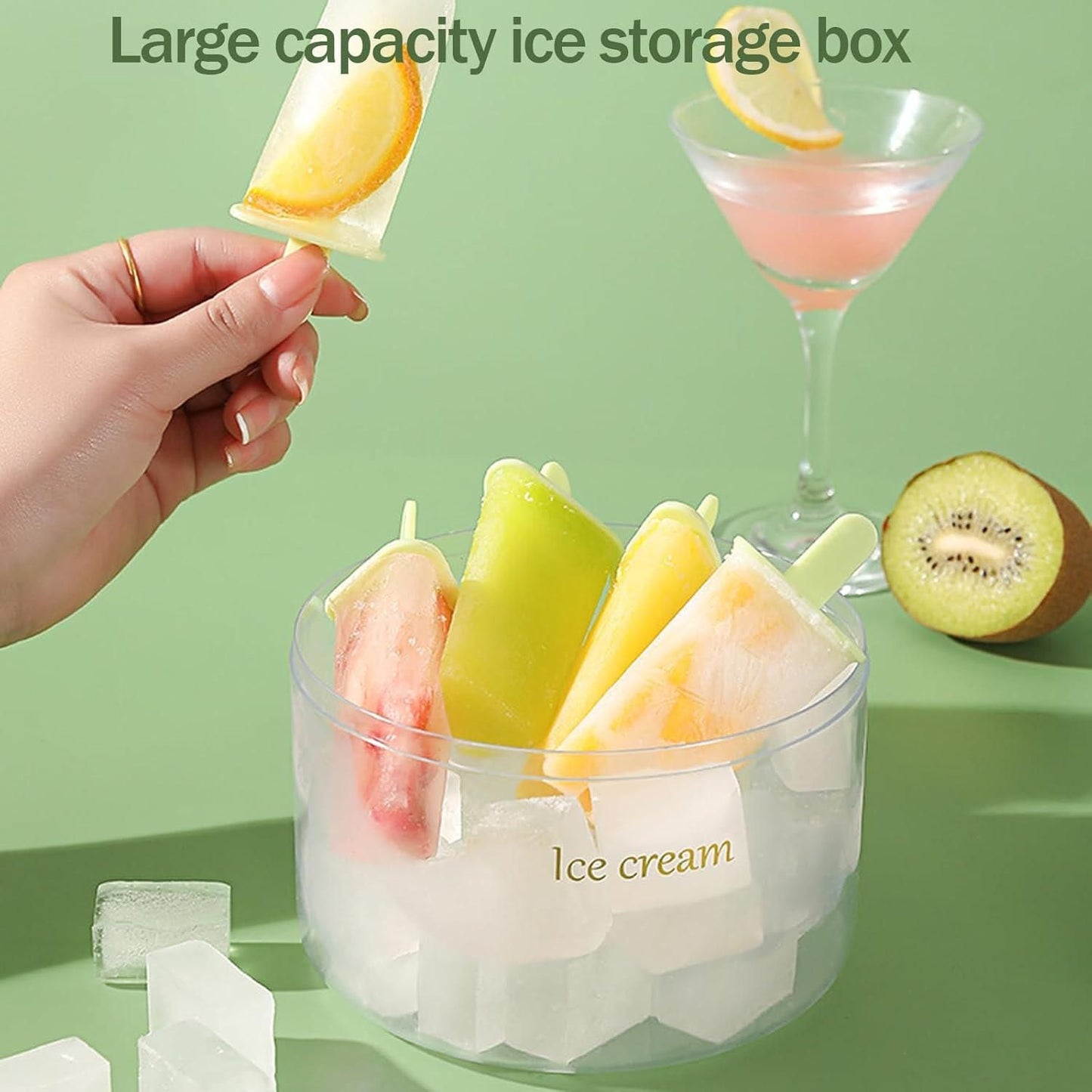 Reusable Ice Pop Moulds (Buy 3 Get 5 free)