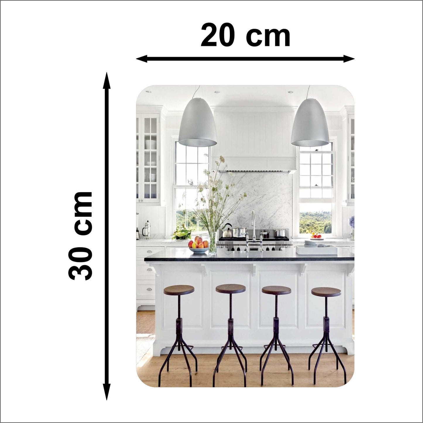 Oval & Square Mirror