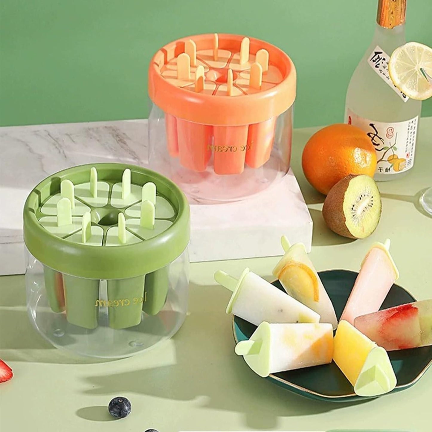 Reusable Ice Pop Moulds (Buy 3 Get 5 free)