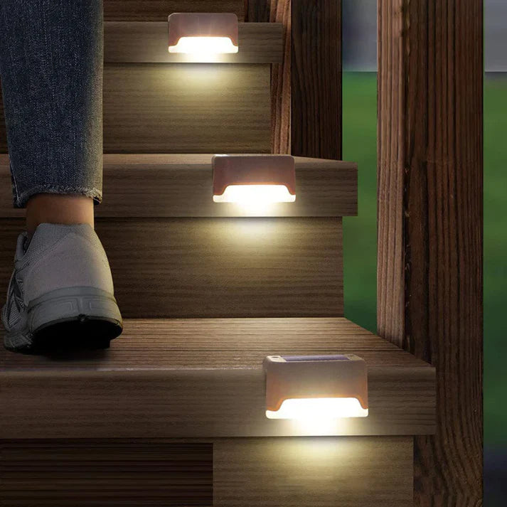 Solar Deck Lights Outdoor Buy 2 Get 2