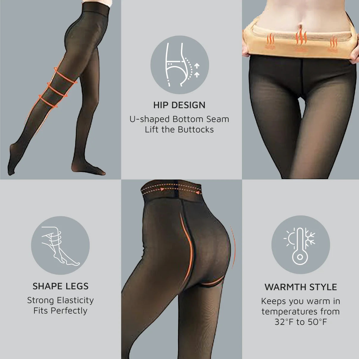 High Waist Slimming Leggings Assorted Color