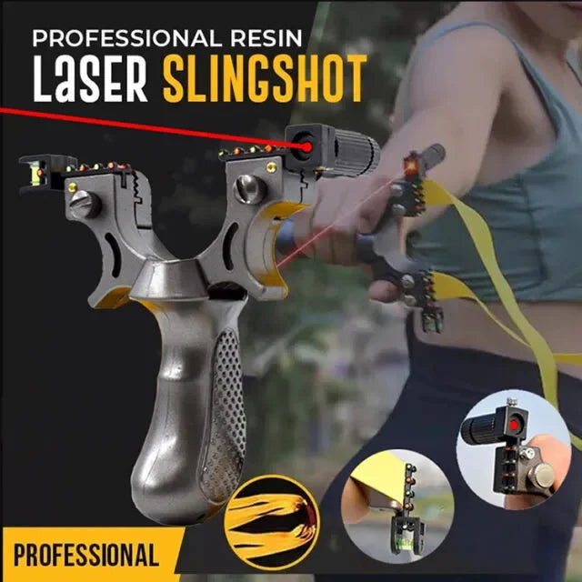 Target Practice Laser Slingshot