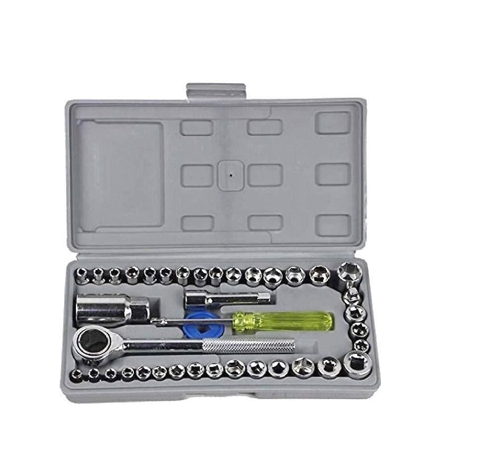 Multipurpose 40 in 1 Screwdriver Socket Set and Bit Tool Kit Set