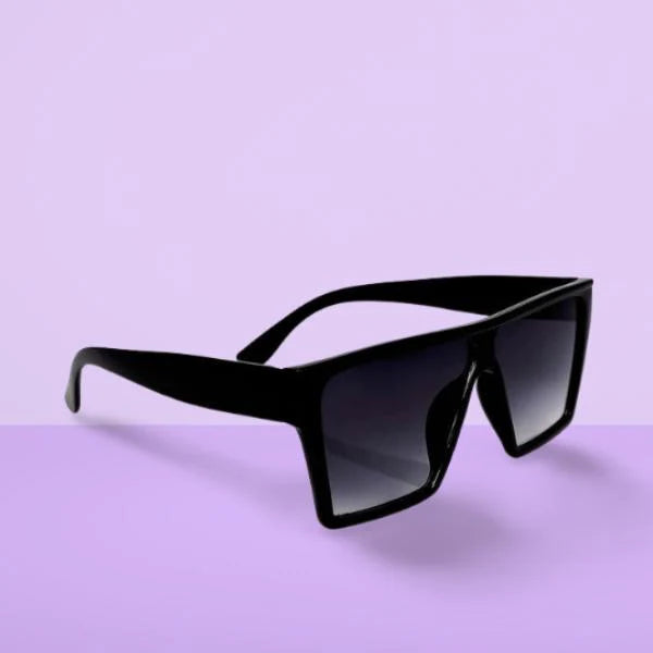 Polarized Retro Square Sunglasses