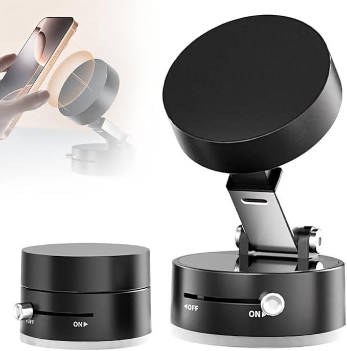 Vacuum Suction Magnetic Phone Stand