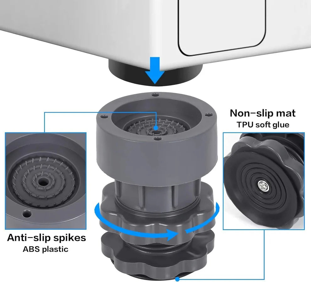 Washing Machine Vibration Pads, Floor Trays, Refrigerator Stand