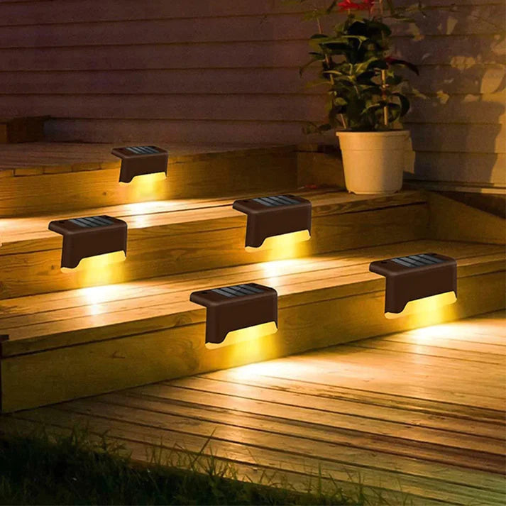 Solar Deck Lights Outdoor Buy 2 Get 2