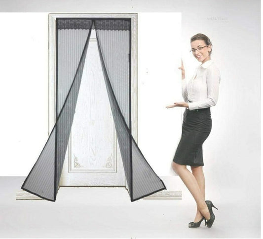 Magnetic Door Mesh Screen – Keep mosquitoes Out, Let Fresh Air In!
