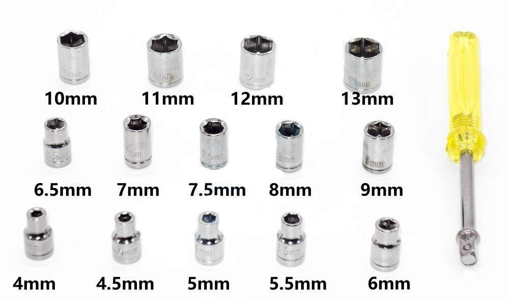 Multipurpose 40 in 1 Screwdriver Socket Set and Bit Tool Kit Set – Kartvart