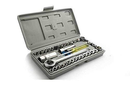 Multipurpose 40 in 1 Screwdriver Socket Set and Bit Tool Kit Set