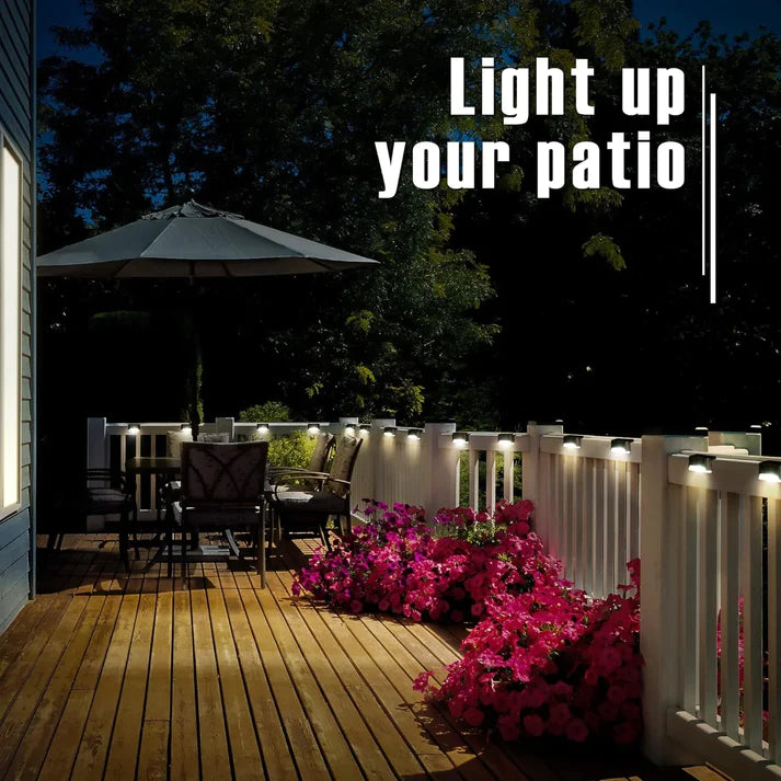 Solar Deck Lights Outdoor Buy 2 Get 2