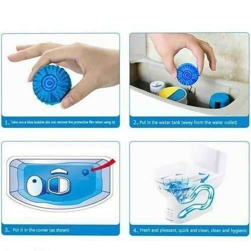 Toilet Deodorizer Bathroom Cleaner Tablet