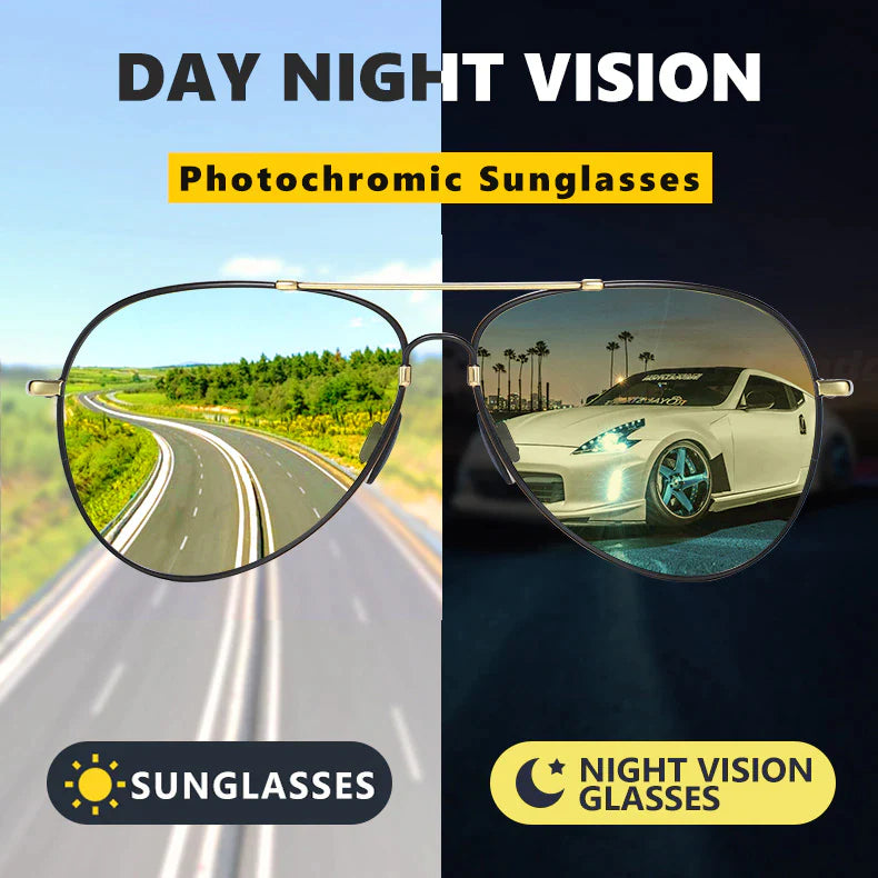 HD Night/Day Vision Glasses (Buy 1 Get 1 Free)