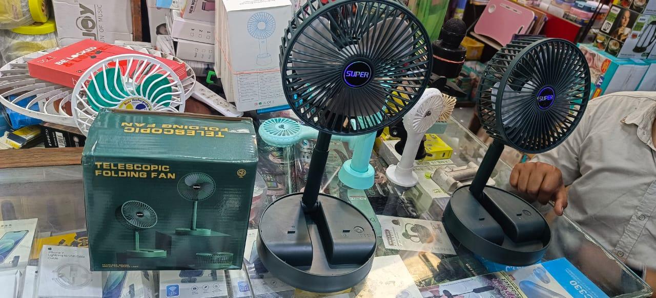 Standing Rechargeable Pedestal Fan